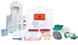 Portable Biohazard/Disinfectant Kit